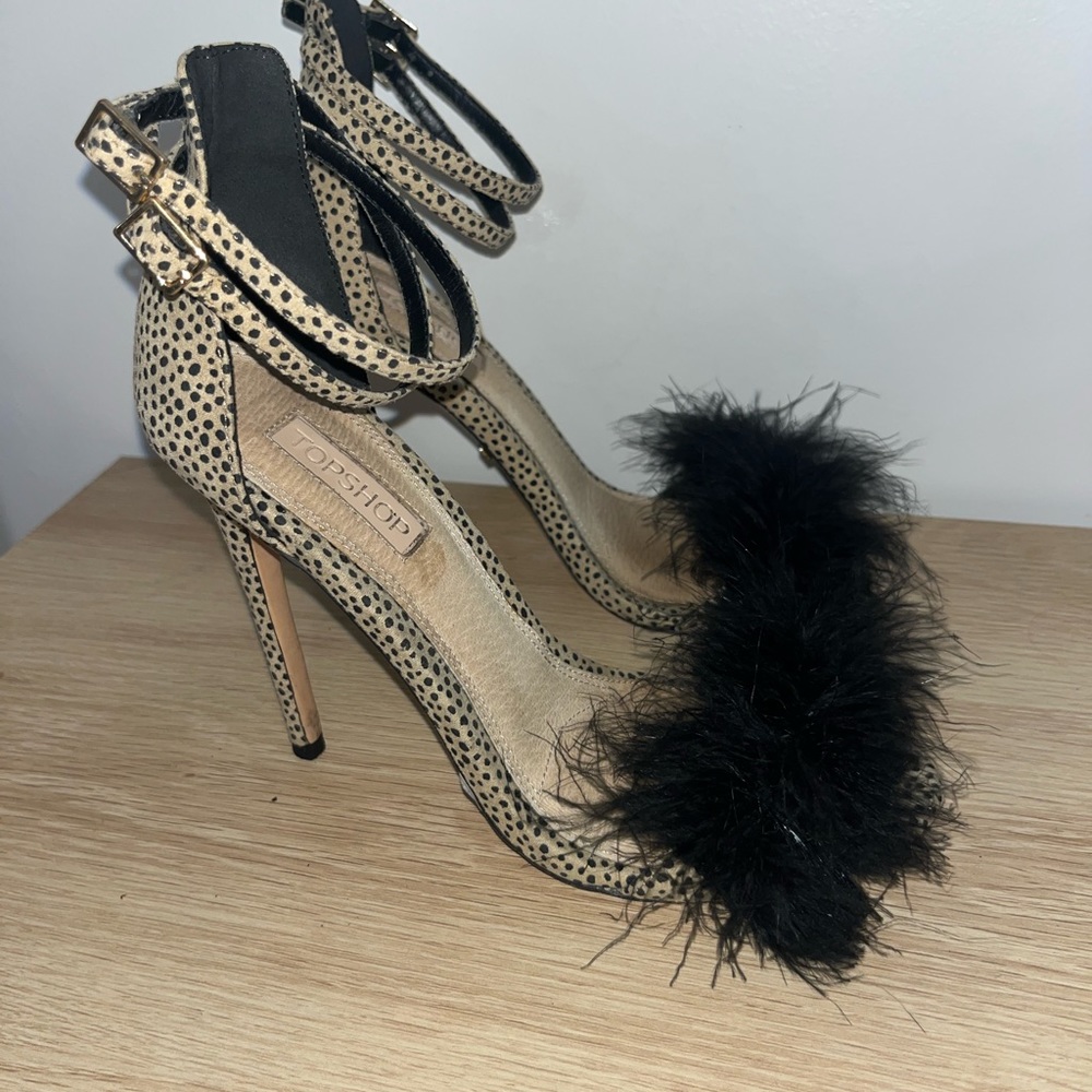 Leopard Topshop Heels Size